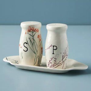 Anthropologie Dagny Salt & Pepper Shakers